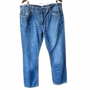 Vintage Y2K Request jeans premium denim 100% cotton 36x30 men’s zip fly